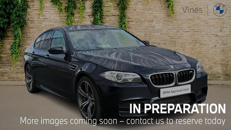 Used BMW M5 Shadowline 552 HP (405 kW) 2015 Black Sedan