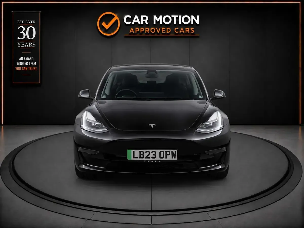 Used Tesla Model 3 Long Range AWD 77 kW (106 HP) 2023 Black Sedan