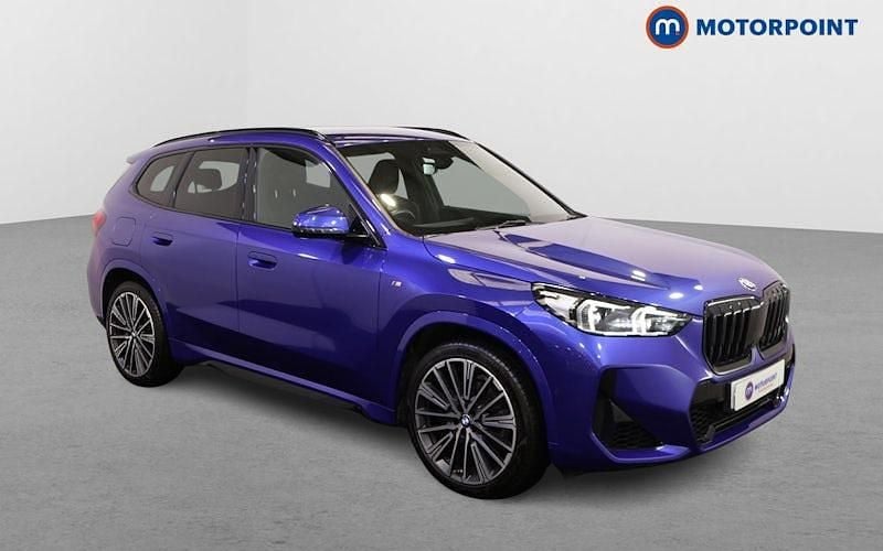 Blue Used 2022 BMW X1 M Sport SUV | £32,149 - Image 1/4
