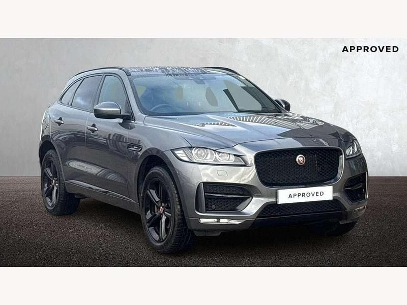 Grey Used 2018 Jaguar F-Pace R-Sport SUV | £18,495 (Fair price) - Image 1/4