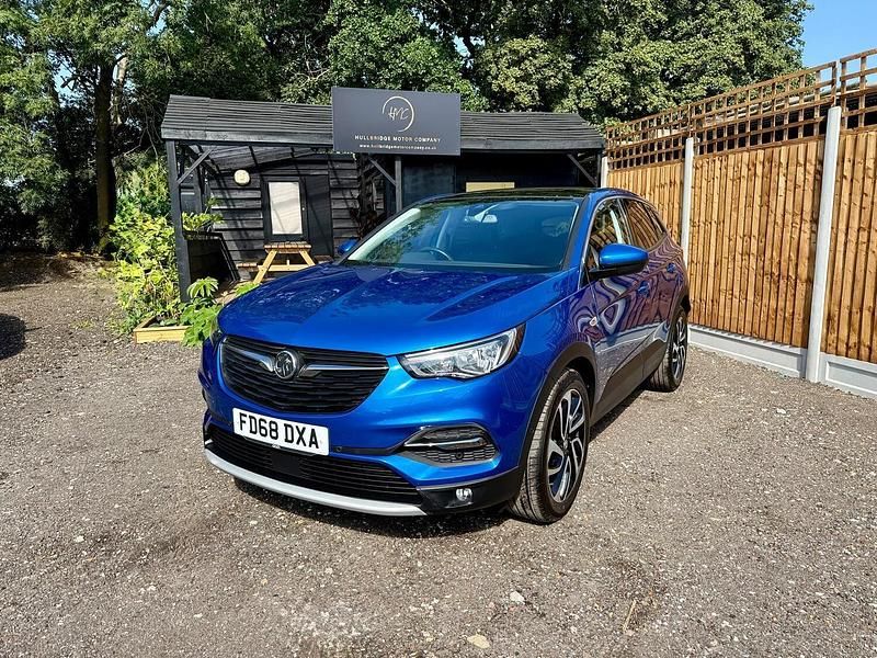 Blue Used 2019 Vauxhall Grandland X Elite SUV | £9,495 (Fair price) - Image 1/4