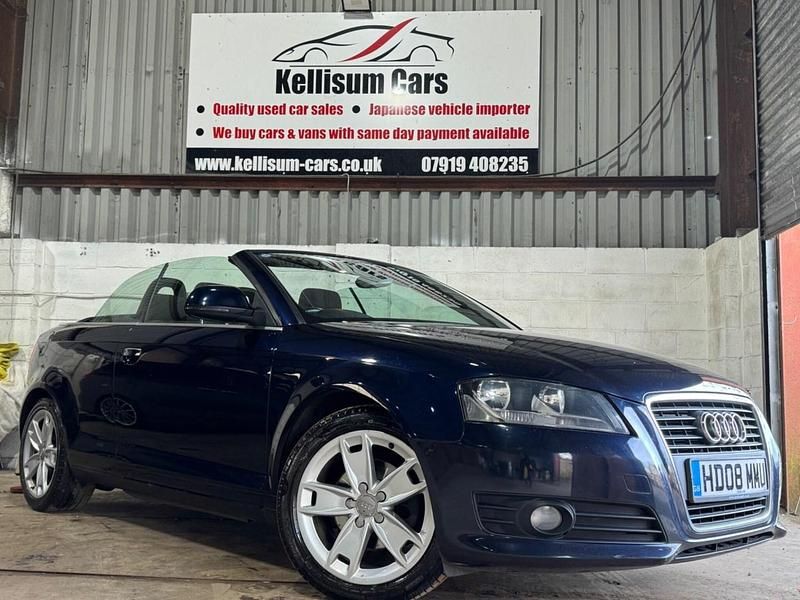 Used Audi A3 Cabriolet Sport 2008 Blue Cabriolet