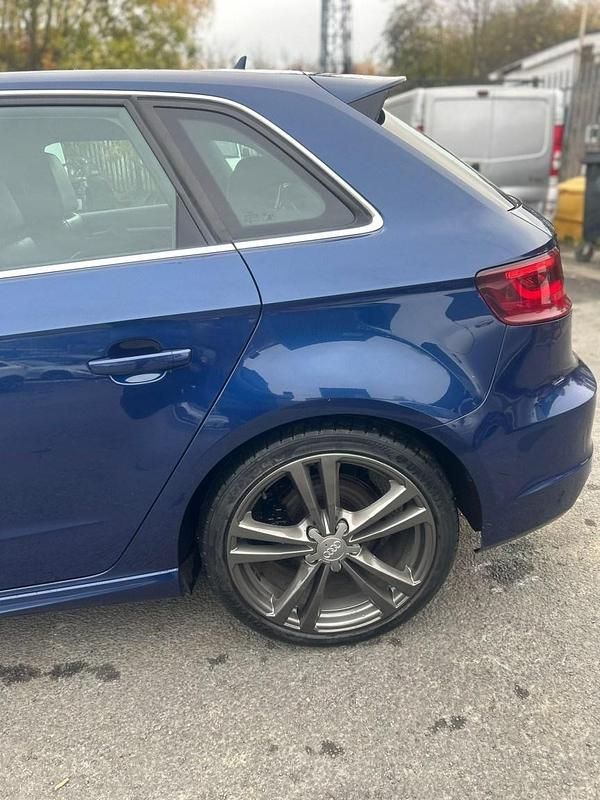 Used Audi A3 S-Line 2016 Blue Hatchback