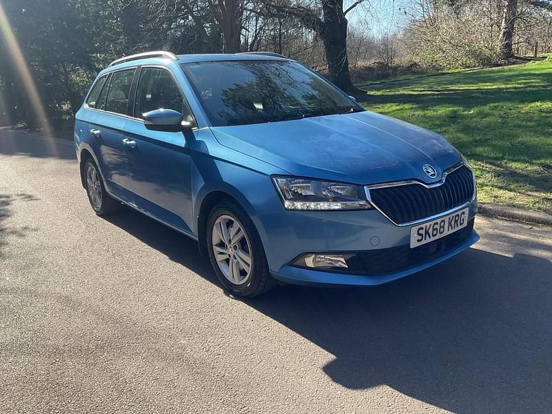 Used Skoda Fabia SE 2018 Blue Estate