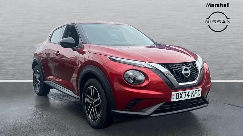 Used Nissan Juke N-Connecta 114 HP (83 kW) 2025 Red SUV