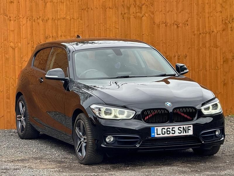 Used BMW 118 Sport Line 2015 Black Hatchback