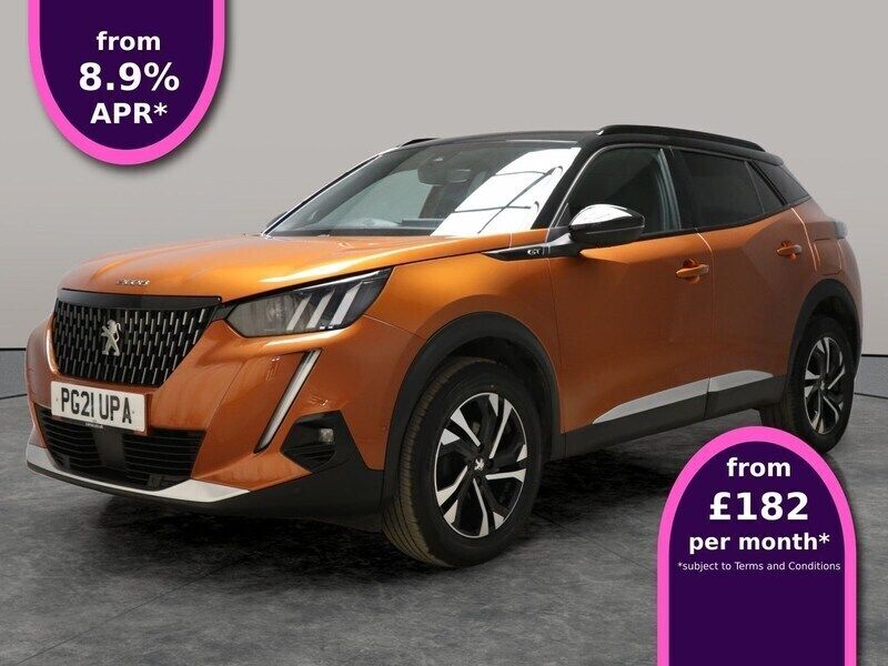 Orange Used 2021 Peugeot 2008 GTi SUV | £13,687 (Fair price) - Image 1/3