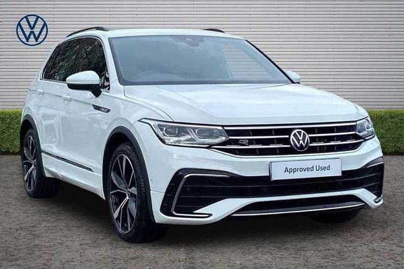 Used VW Tiguan R-line 200 HP (147 kW) 2021 White SUV