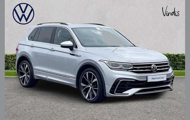 Used VW Tiguan R-line 200 HP (147 kW) 2021 Silver SUV