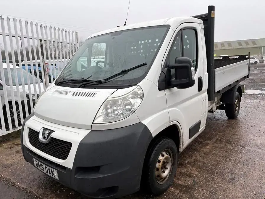 Second-hand Peugeot Boxer 130 CP (95 kW) 2015 Alb Van