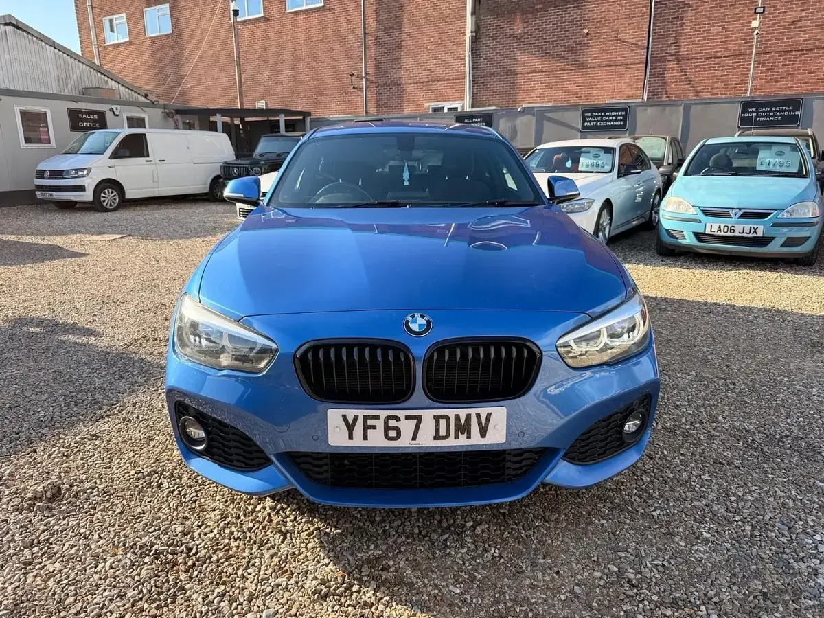 Used BMW 116 Efficient Dynamics 2018 Blue Hatchback
