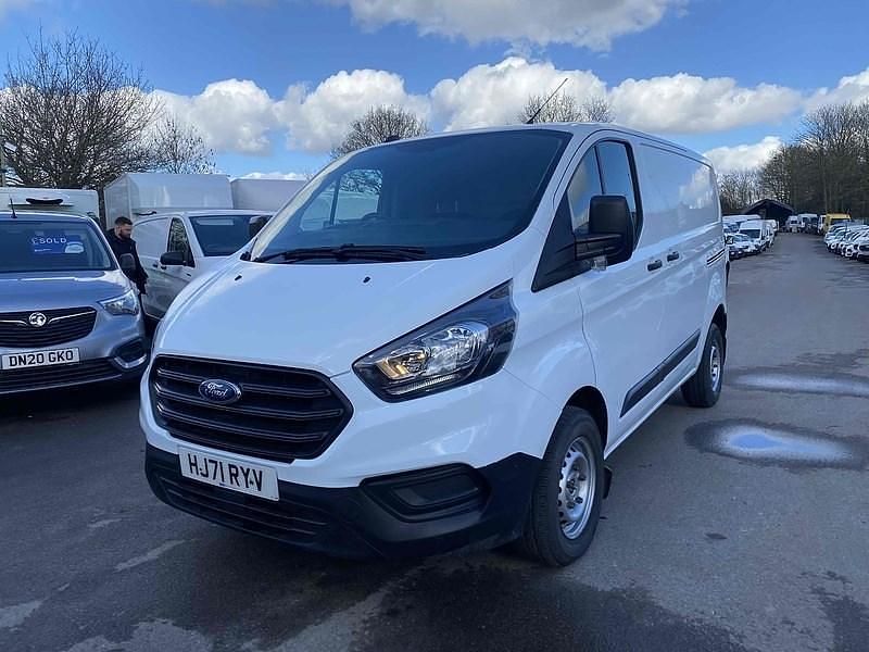 Used Ford Transit Custom 105 HP (77 kW) 2021 White Van