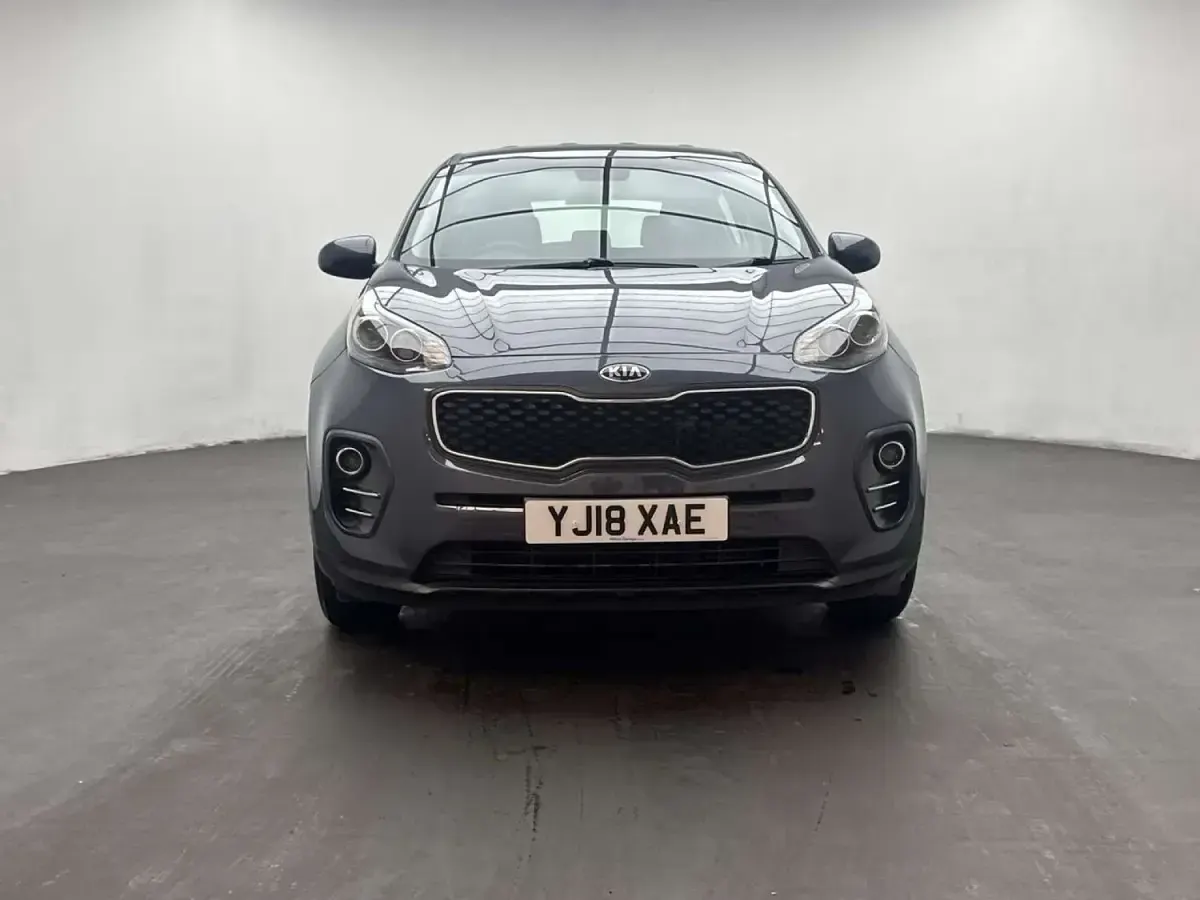 Used Kia Sportage 115 HP (84 kW) 2018 Blue SUV