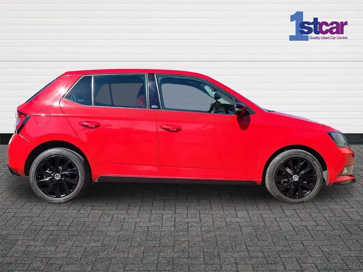Used Skoda Fabia Monte Carlo 90 HP (66 kW) 2016 Red Hatchback