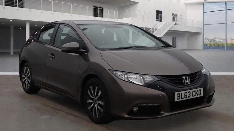 Brown Used 2013 Honda Civic ES Hatchback | £5,495 (Fair price) - Image 1/3