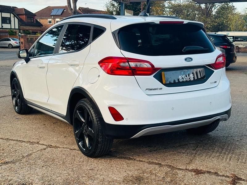Used Ford Fiesta Active 2021 White Hatchback