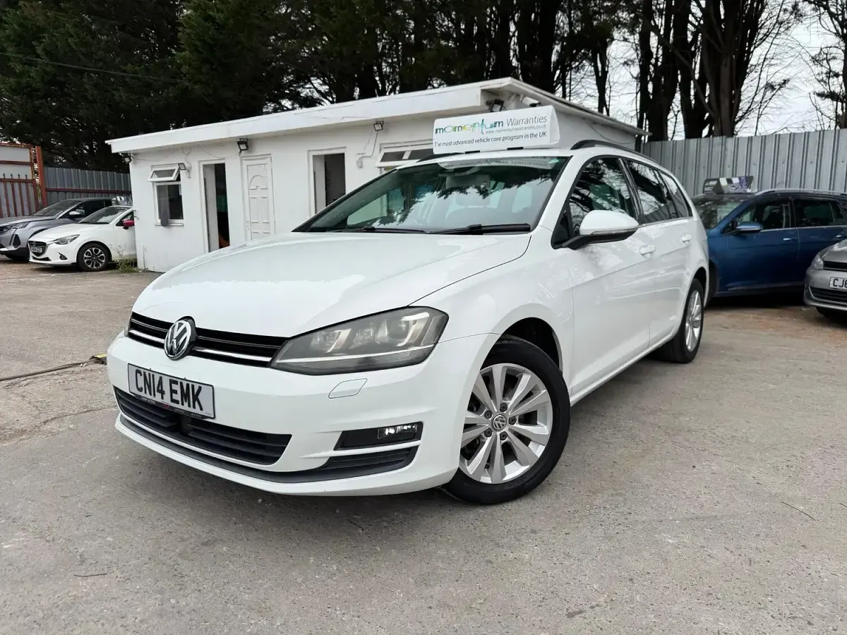 Used VW Golf VII 2014 White Estate