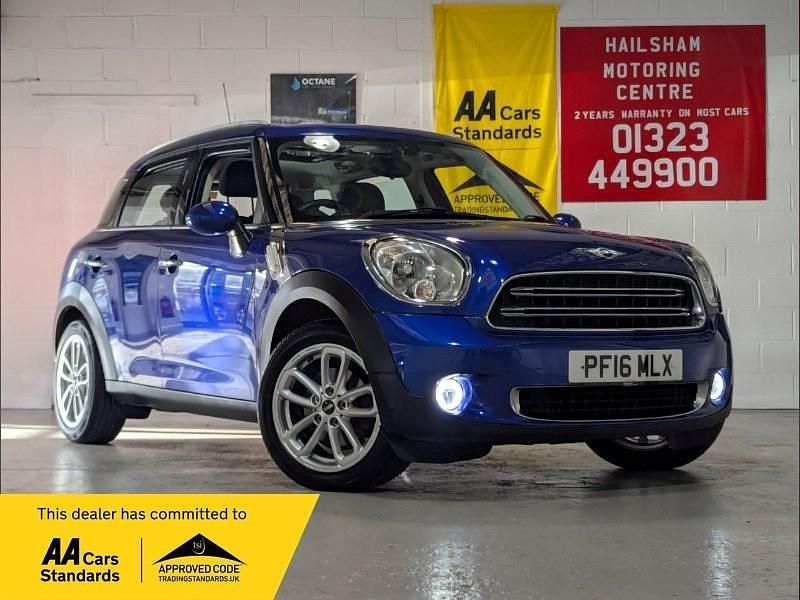 Used Mini Cooper Countryman 122 HP (89 kW) 2016 Cosmic blue SUV