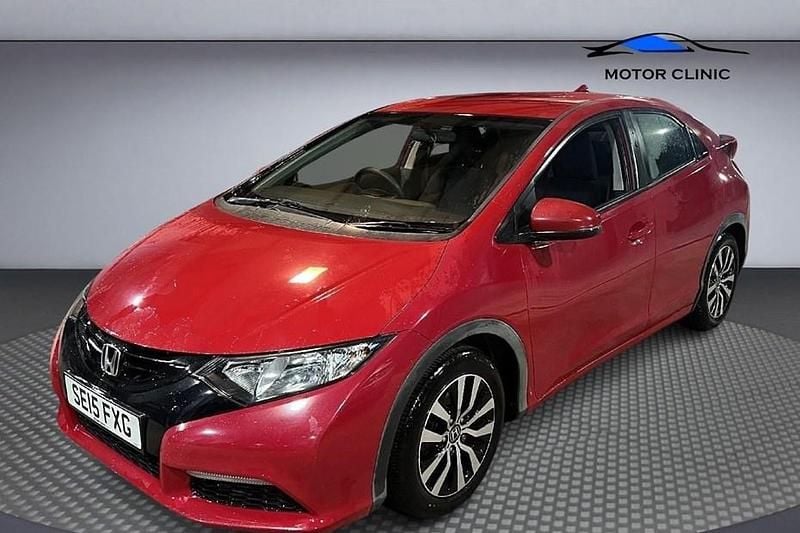 Used Honda Civic S 2015 Red Hatchback