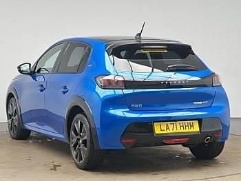 Używany Peugeot 208 Premium 100 KM (73 kW) 2021 Niebieski Hatchback