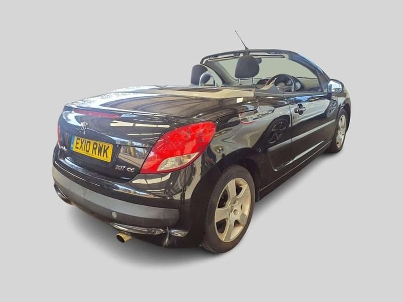 Used Peugeot 207 Sport 2010 Black Cabriolet