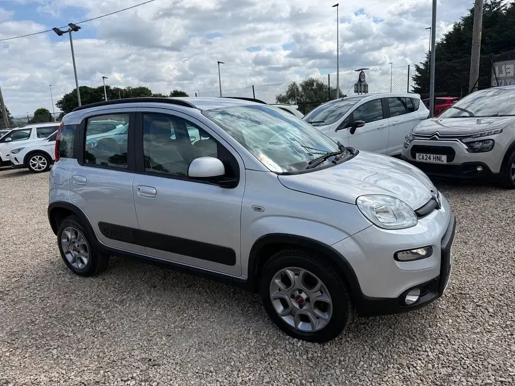 Used Fiat Panda 4x4 S 85 HP (62 kW) 2014 Silver Hatchback