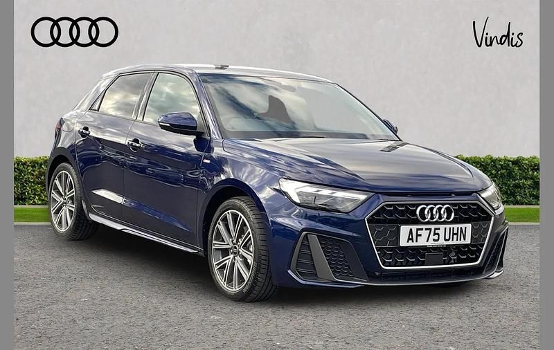 Used Audi A1 S-Line 114 HP (83 kW) 2025 Blue Hatchback