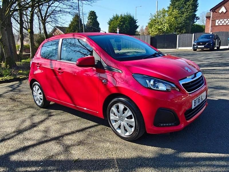 Used Peugeot 108 Active 2018 Red Hatchback