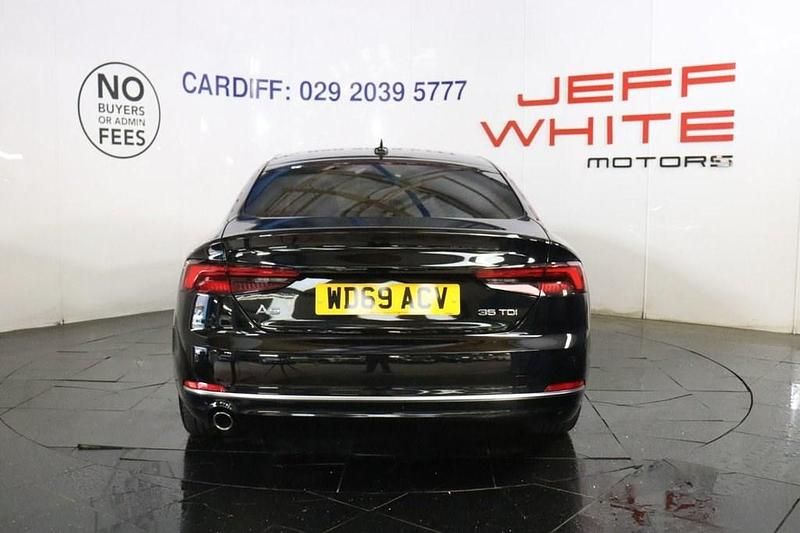 Used Audi A5 Sportback Sport 150 HP (110 kW) 2020 Black Hatchback