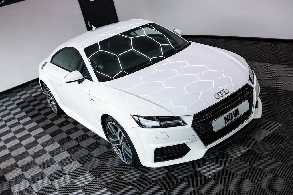 Used Audi TT S-Line 230 HP (169 kW) 2016 White Coupe