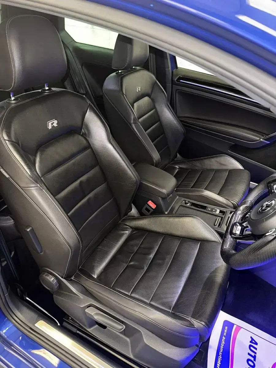 Used VW Golf VII R 400 HP (294 kW) 2016 Blue Hatchback