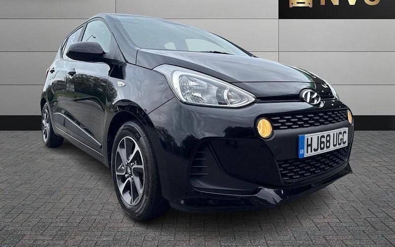 Black Used 2018 Hyundai i10 GO! Hatchback | £5,695 (Fair price) - Image 1/4