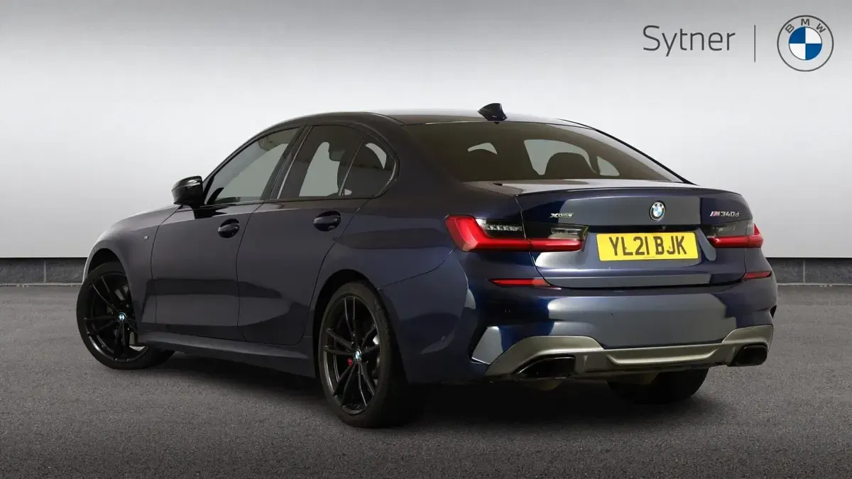 Used BMW M340 Shadowline 335 HP (246 kW) 2021 Blue Sedan