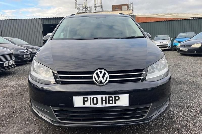 Black Used 2014 VW Sharan SE MPV | £5,250 (Fair price) - Image 1/1