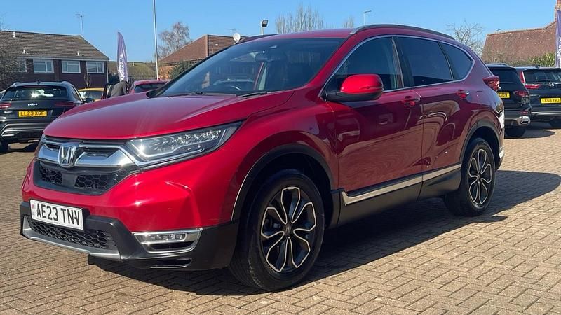 Used Honda CR-V Hybrid 184 HP (135 kW) 2023 Red SUV