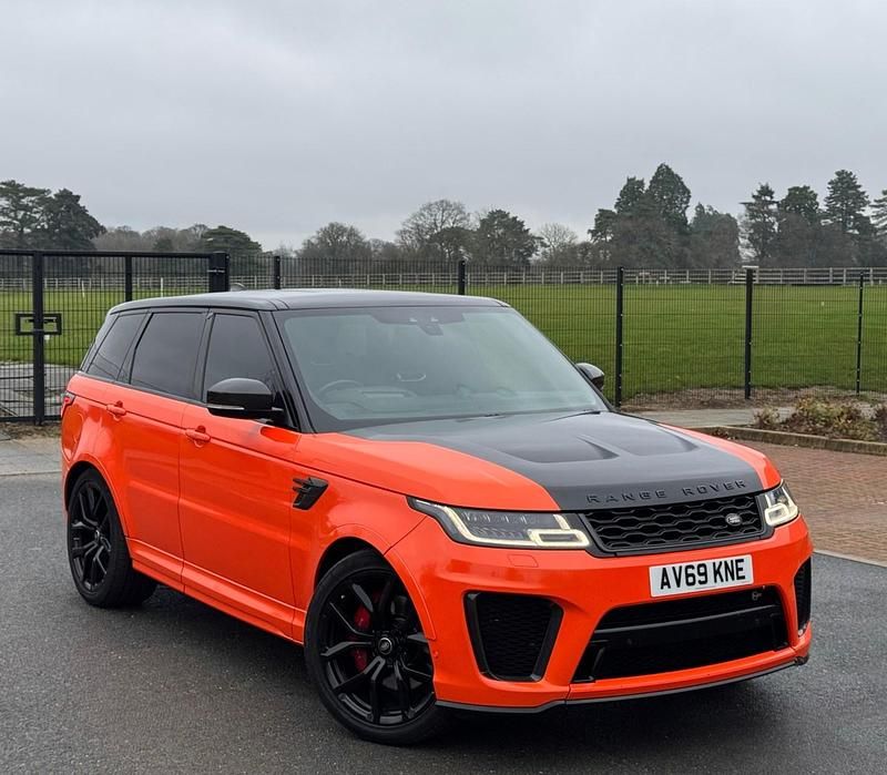 Used Land Rover Range Rover Sport SVR 2019 Black SUV