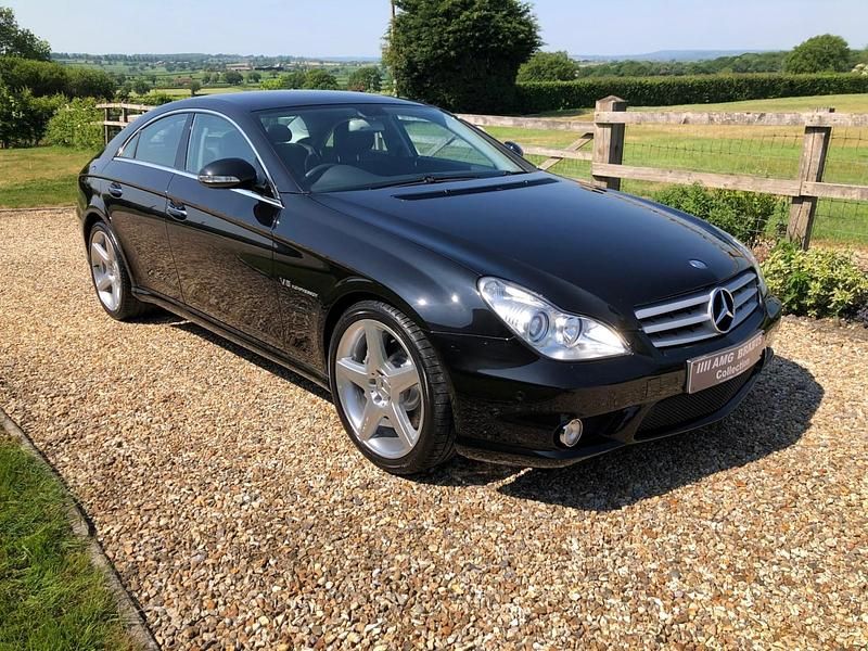 Used Mercedes CLS55 AMG AMG 500 HP (367 kW) 2005 Black Coupe