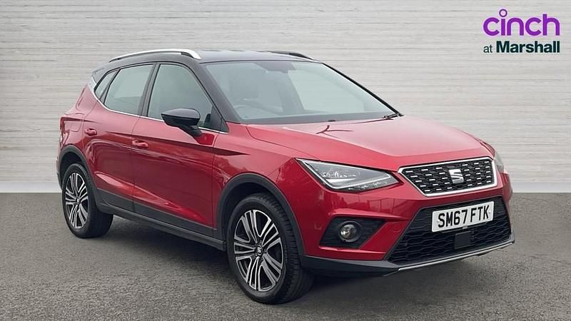 Used Seat Arona XCELLENCE 115 HP (84 kW) 2017 Red SUV