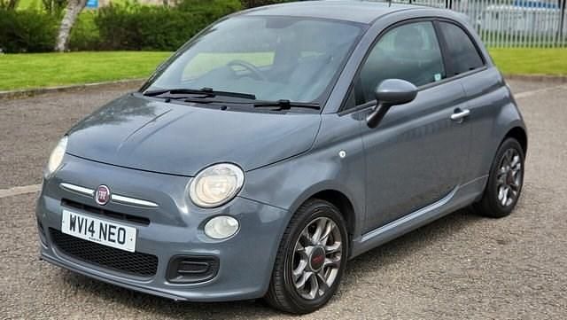 Used Fiat 500 S 69 HP (50 kW) 2014 Grey Hatchback