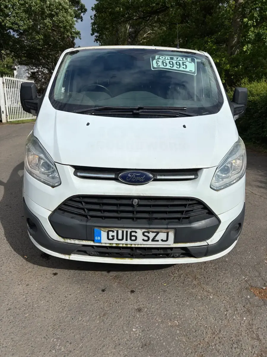 Käytetty Ford Transit Custom Trend 125 HP (91 kW) 2016 Valkoinen Van