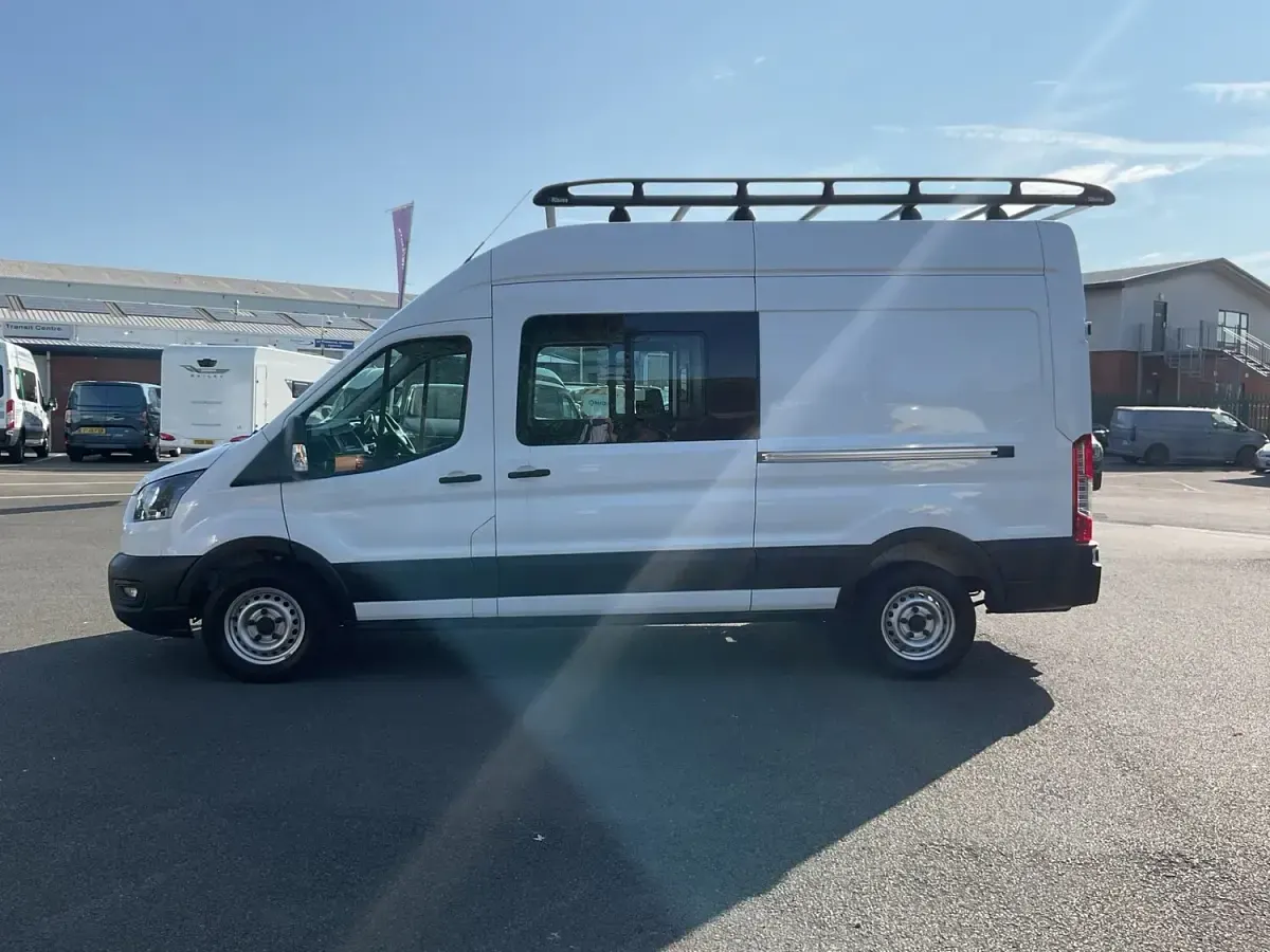 Used Ford Transit 130 HP (95 kW) 2023 White Van