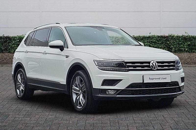 White Used 2019 VW Tiguan Allspace SEL SUV | £22,990 (Fair price) - Image 1/4