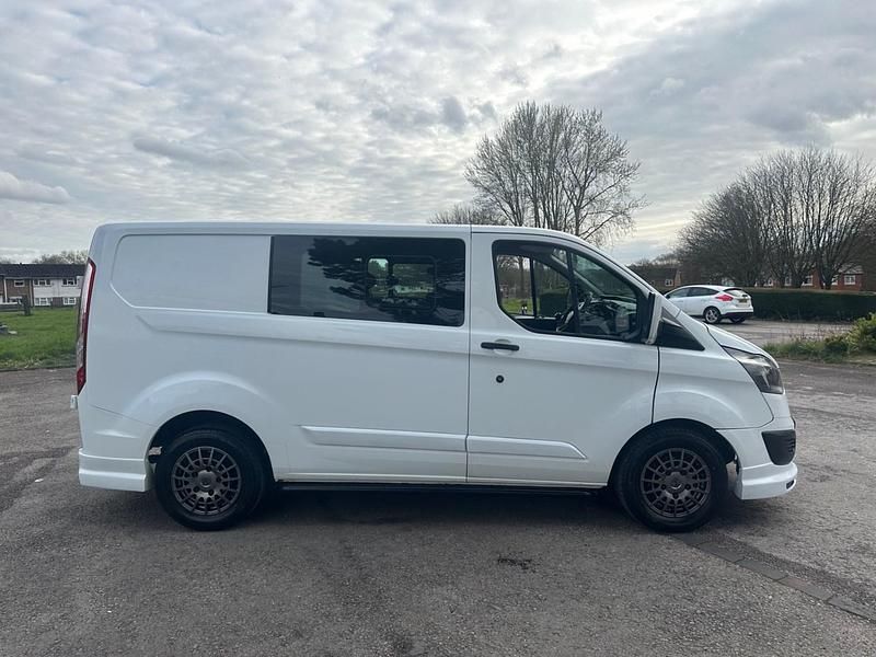 Used Ford Transit Custom 100 HP (73 kW) 2015 White Van