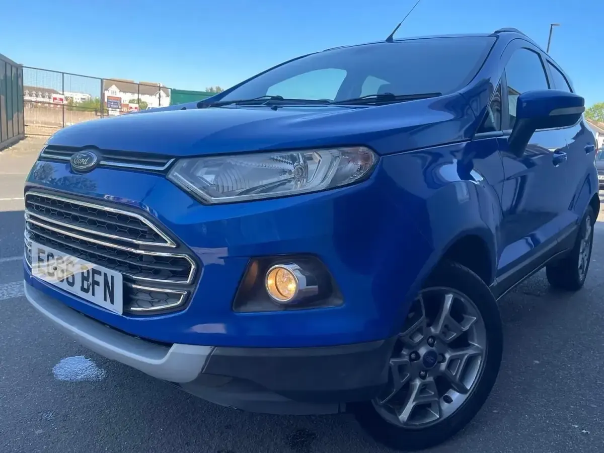 Used Ford Ecosport Titanium 112 HP (82 kW) 2017 Blue SUV