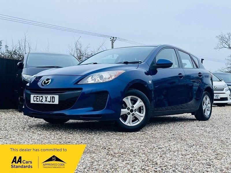Used Mazda 3 105 HP (77 kW) 2012 Blue Hatchback