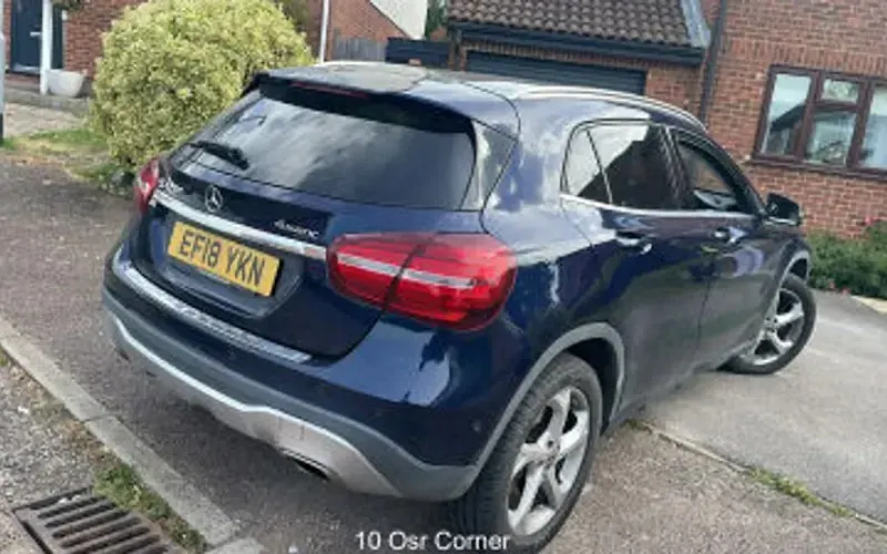 Used Mercedes GLA250 Premium 211 HP (155 kW) 2018 Blue SUV
