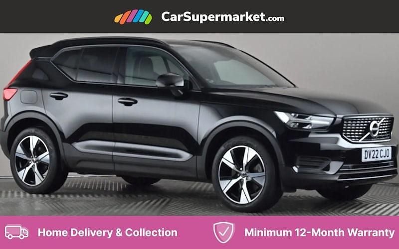 Black Used 2021 Volvo XC40 R-Design SUV | £23,697 (Fair price) - Image 1/4