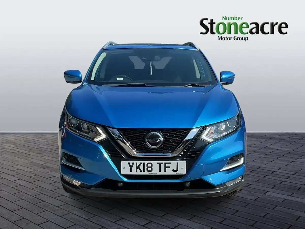 Used Nissan Qashqai N-Connecta 115 HP (84 kW) 2018 Blue SUV