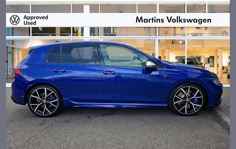 Used VW Golf VIII R 320 HP (235 kW) 2021 Blue Hatchback
