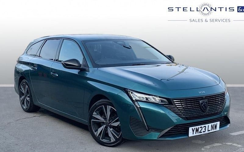 Used Peugeot 308 SW Allure 131 HP (96 kW) 2023 Blue Estate